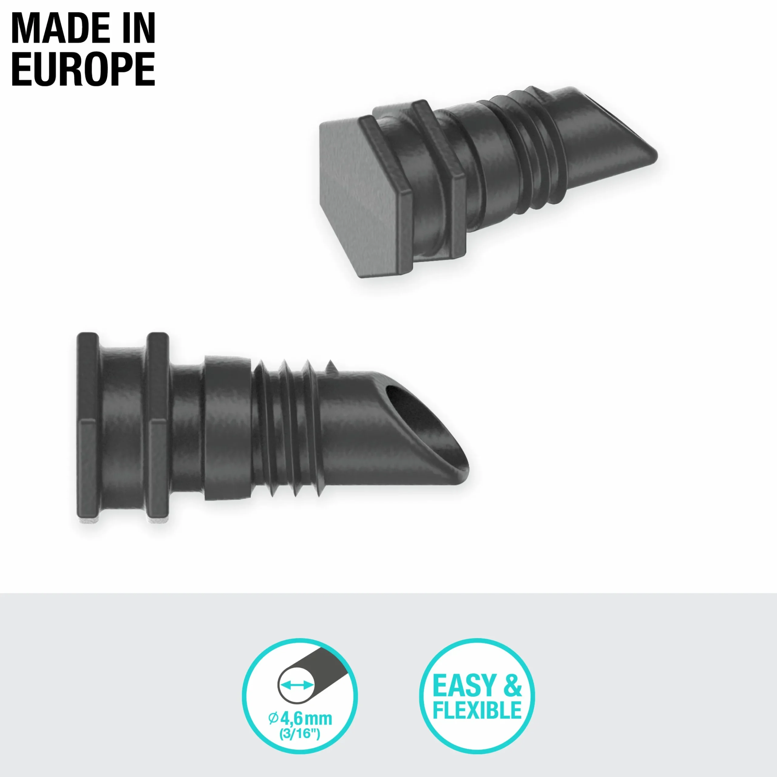 Plugg Gardena MicroDrip 3/16" 10-p