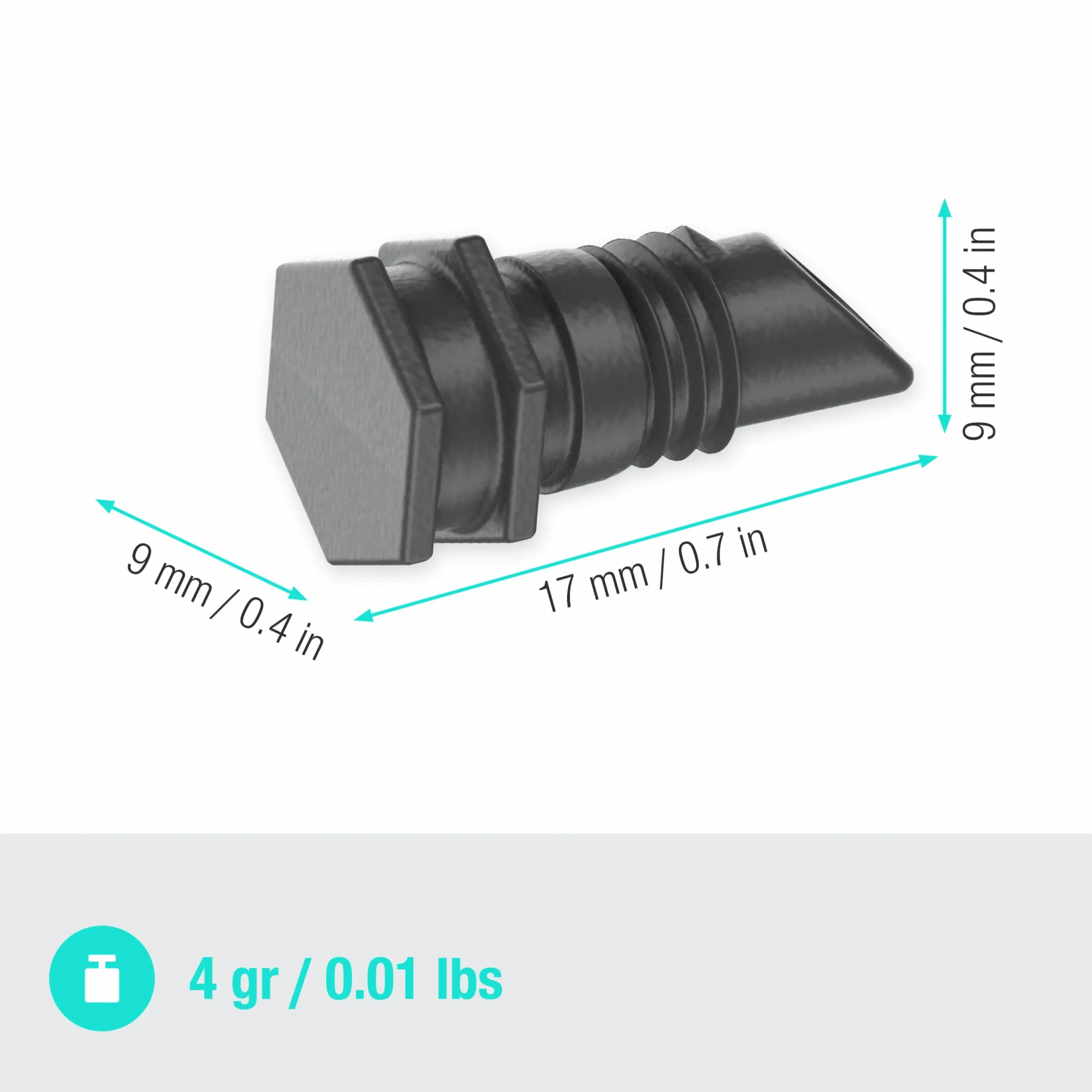 Plugg Gardena MicroDrip 3/16" 10-p
