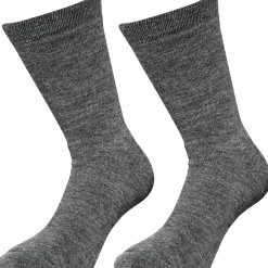 Polarsockor G1880 med Ull 37/40 Svart/Grå 2-p