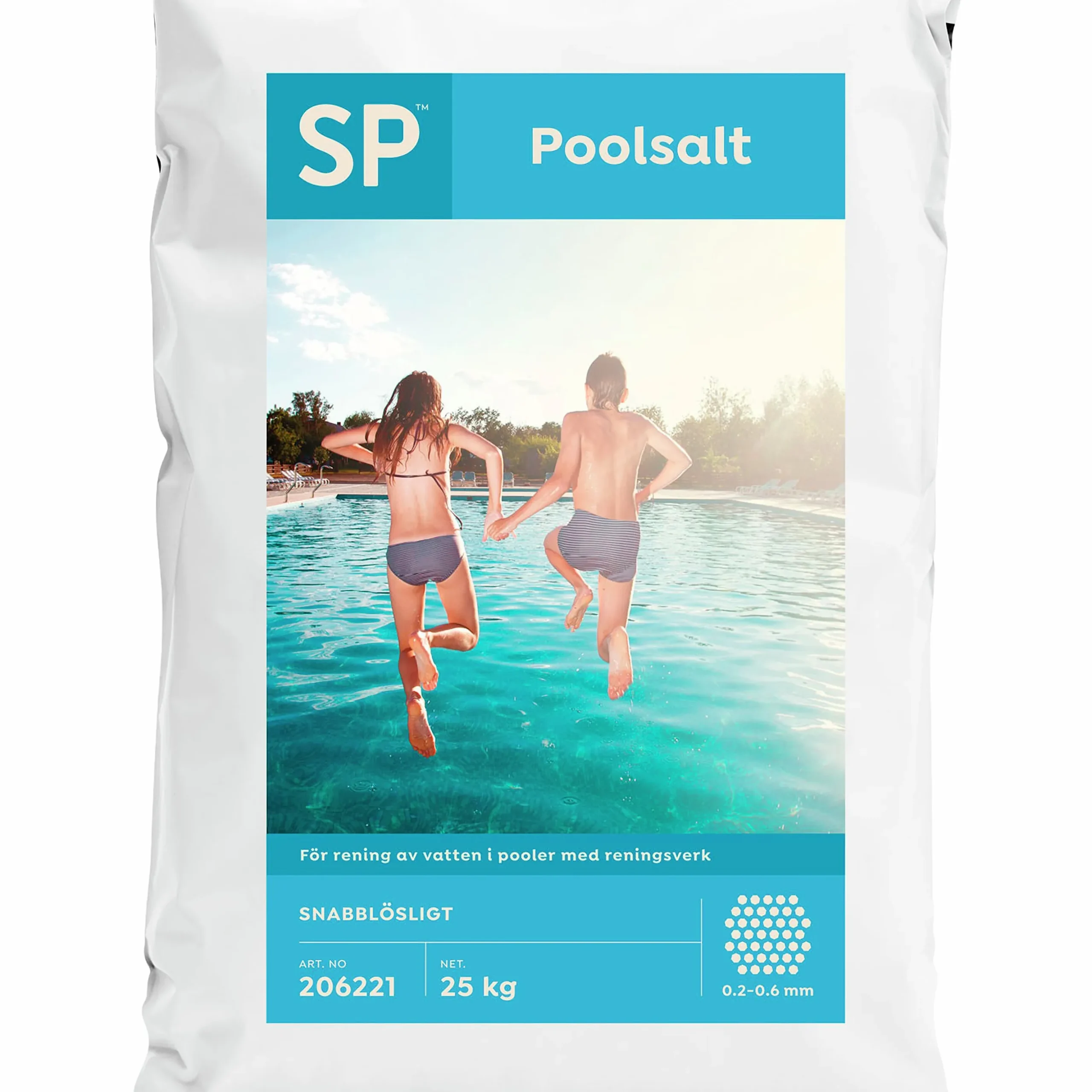 Poolsalt SP Salt Vakuumsalt 25kg