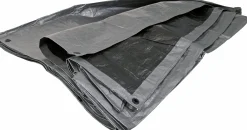 Presenning Granngården Silver/Svart 200g/m² 3x4m