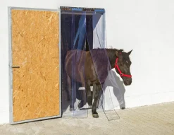 PVC-ridå Kerbl transparent 200x2mm 25m