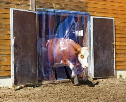 PVC-ridå Kerbl transparent 200x2mm 25m