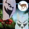 Rådjursskrämma Silverline Reflex Shiny Wolf 2-p