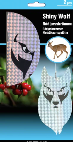 Rådjursskrämma Silverline Reflex Shiny Wolf 2-p