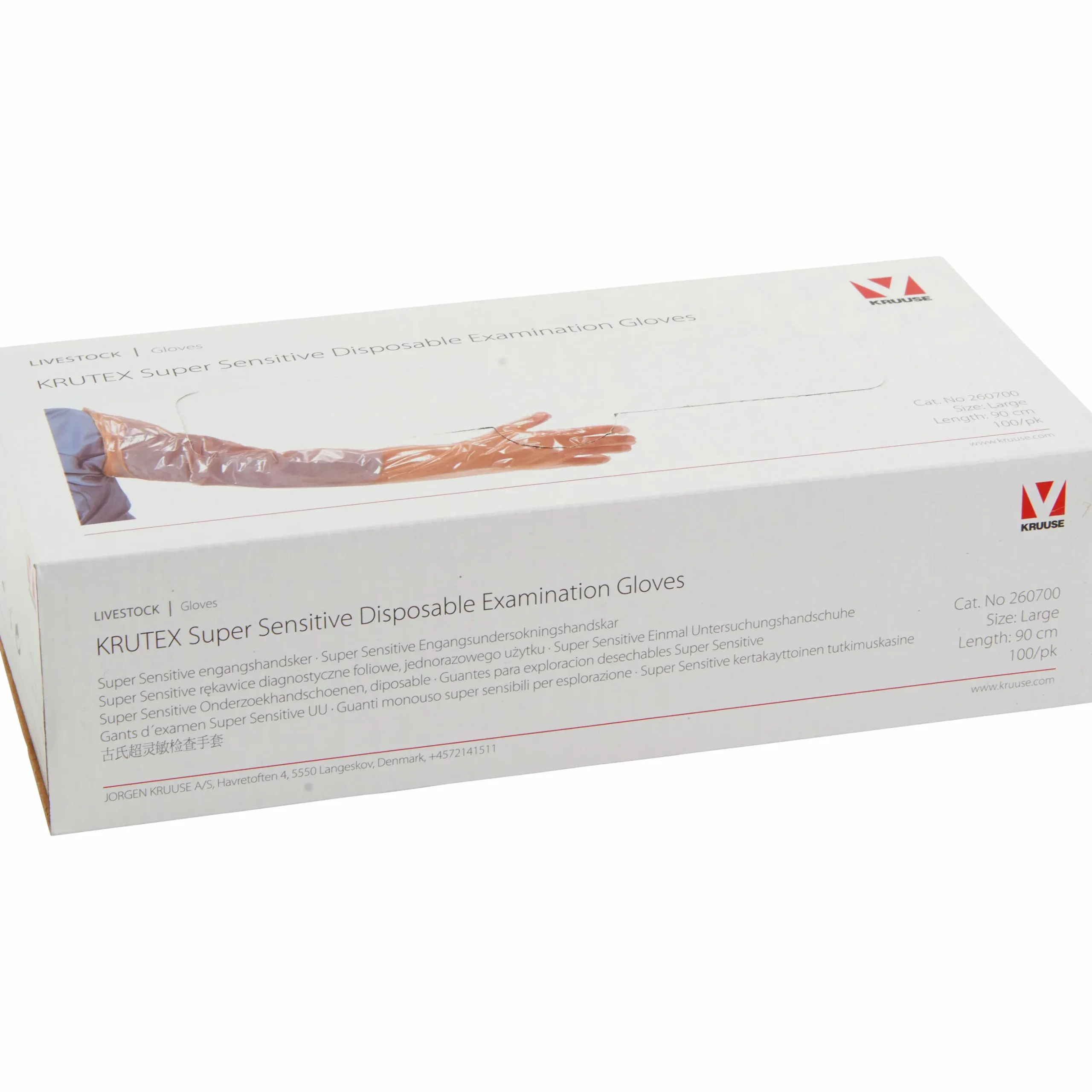 Rektalhandske Kruuse 90cm 100-p