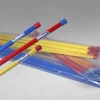 Rågångsstolpe Kebastolpen LD-polyeten gul/röd 150cm