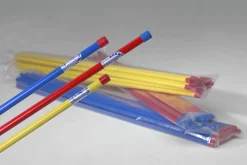 Rågångsstolpe Kebastolpen LD-polyeten gul/röd 150cm