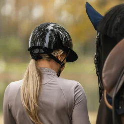 Ridhjälm Hansbo Sport Mips Vision Glitter Svart