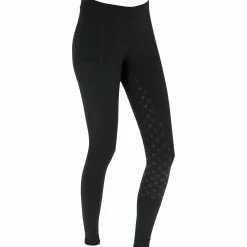 Ridtights Covalliero Equona Helskodd Junior Svart