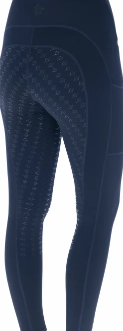 Ridtights Covalliero Grip Fodrade Helskodd Navy