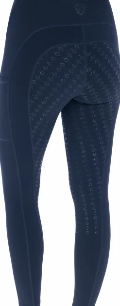 Ridtights Covalliero Grip Fodrade Helskodd Navy