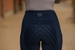 Ridtights Covalliero Grip Fodrade Helskodd Navy