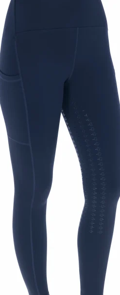 Ridtights Covalliero Grip Fodrade Helskodd Navy