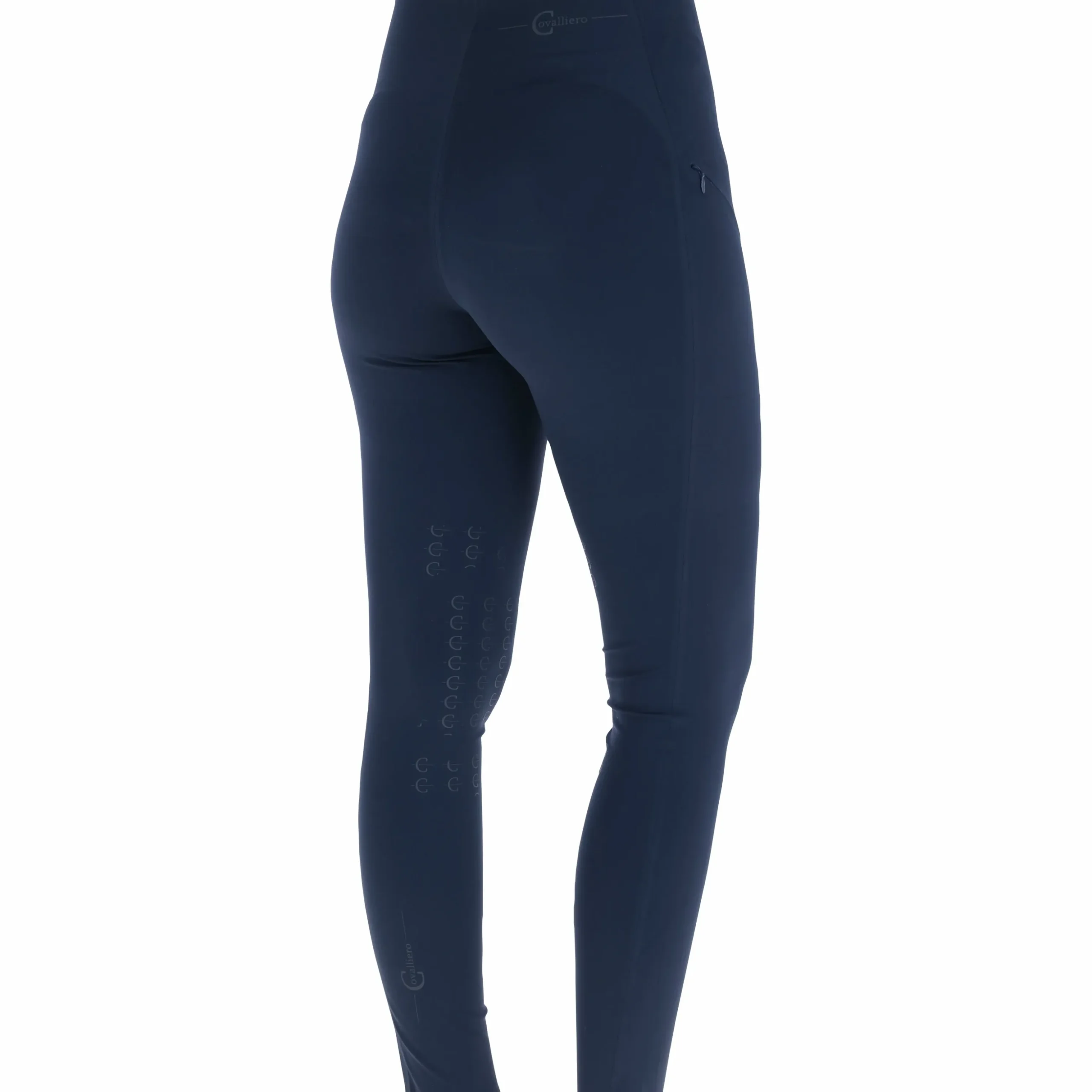 Ridtights Covalliero Knäskodd Seamless Navy
