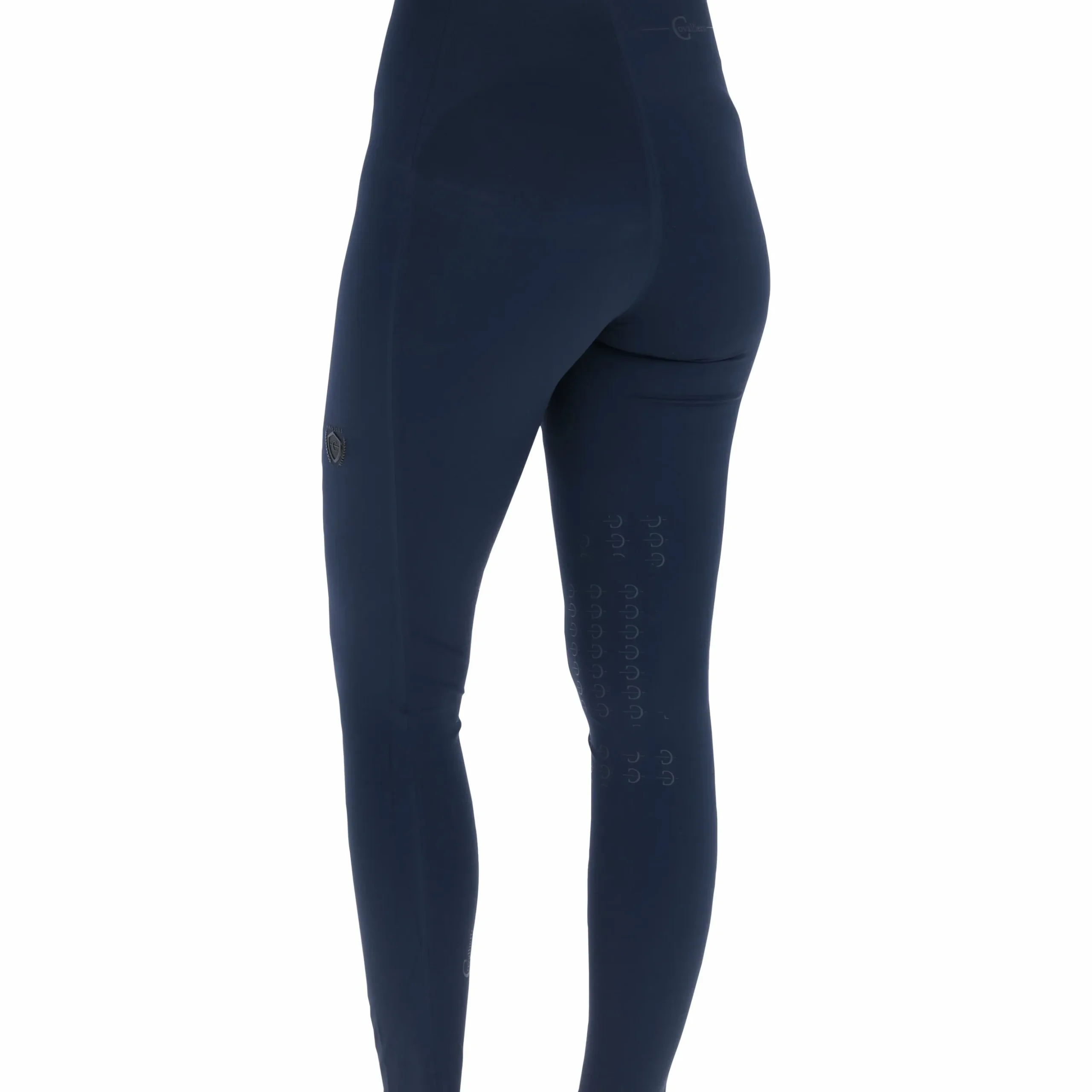 Ridtights Covalliero Knäskodd Seamless Navy