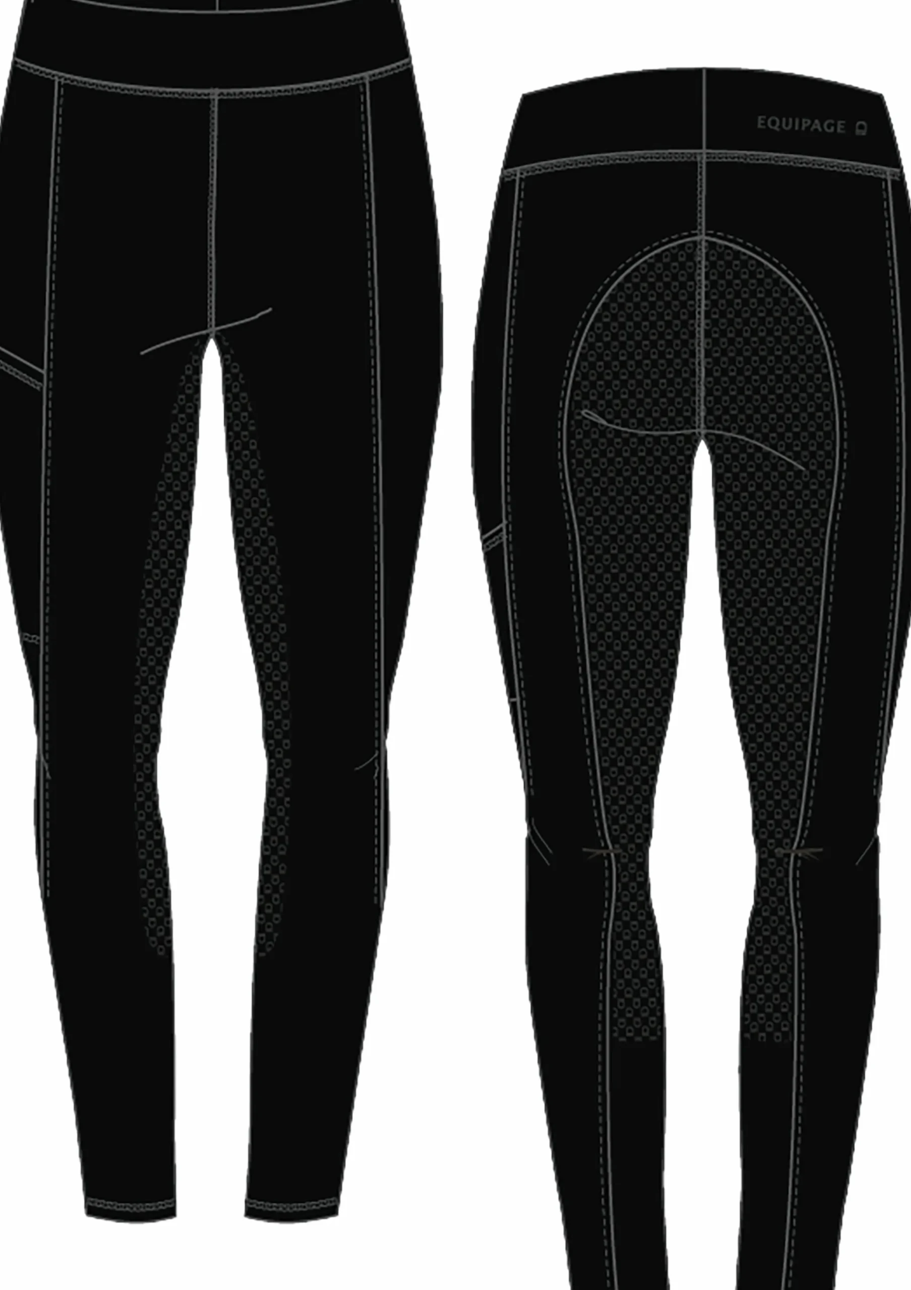 Ridtights Equipage Safina Vinter Svart