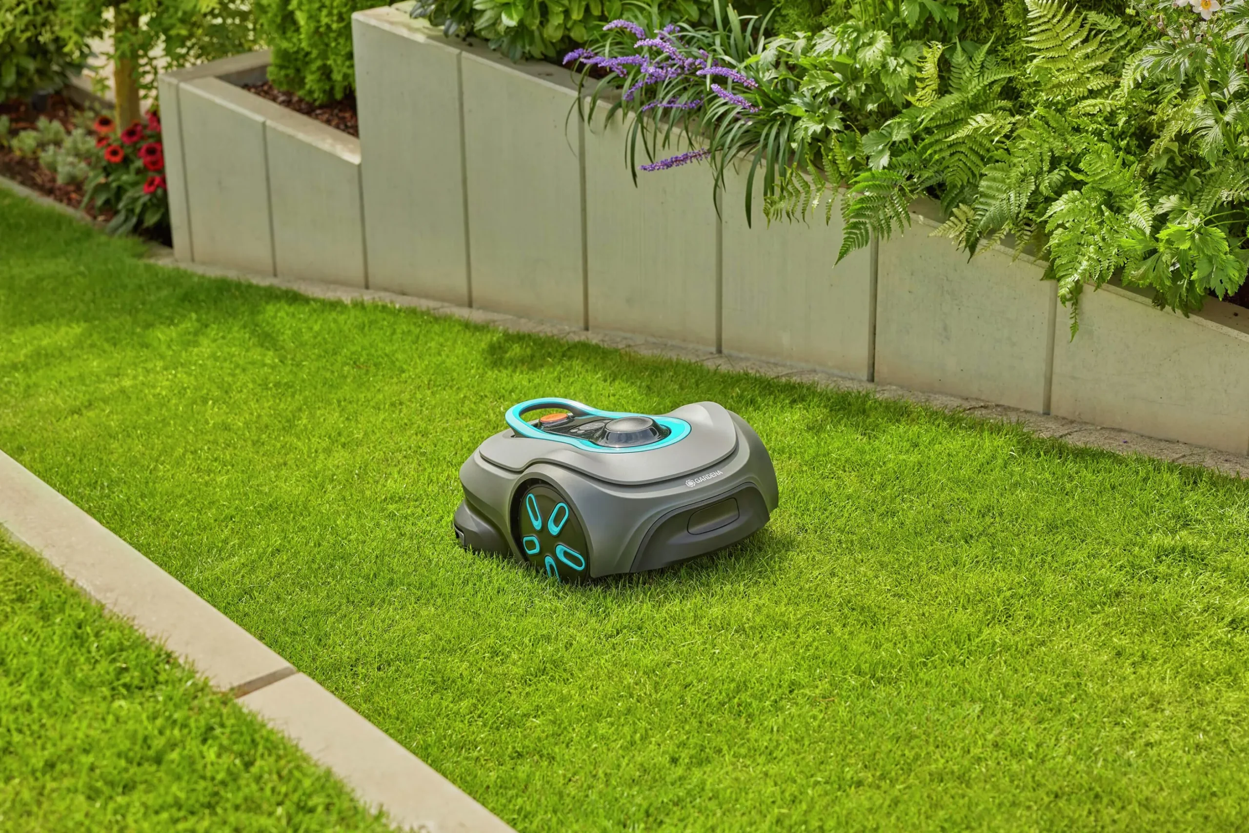Robotgräsklippare Gardena Smart Sileno Free 1200 Utan slinga