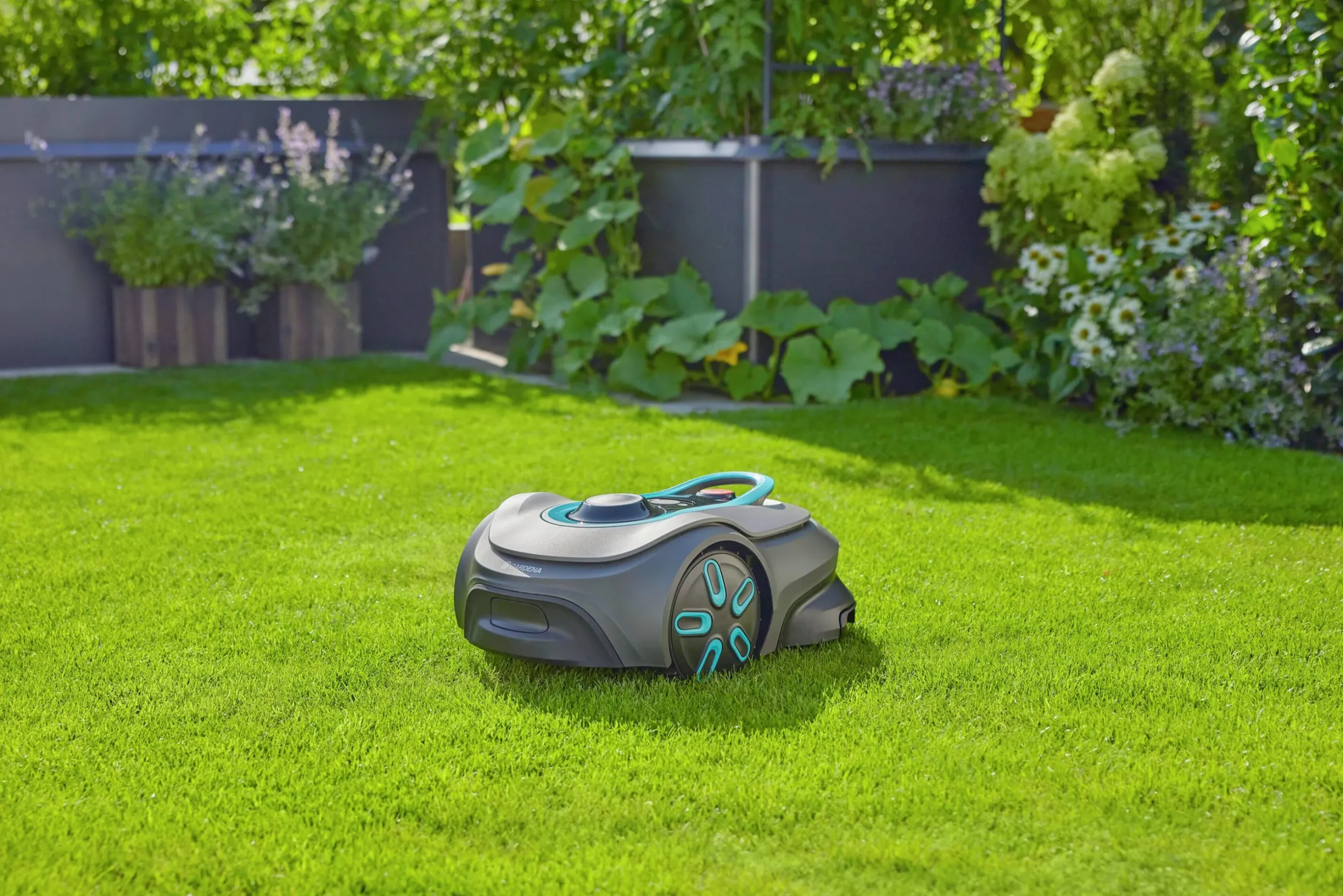 Robotgräsklippare Gardena Smart Sileno Free 1200 Utan slinga