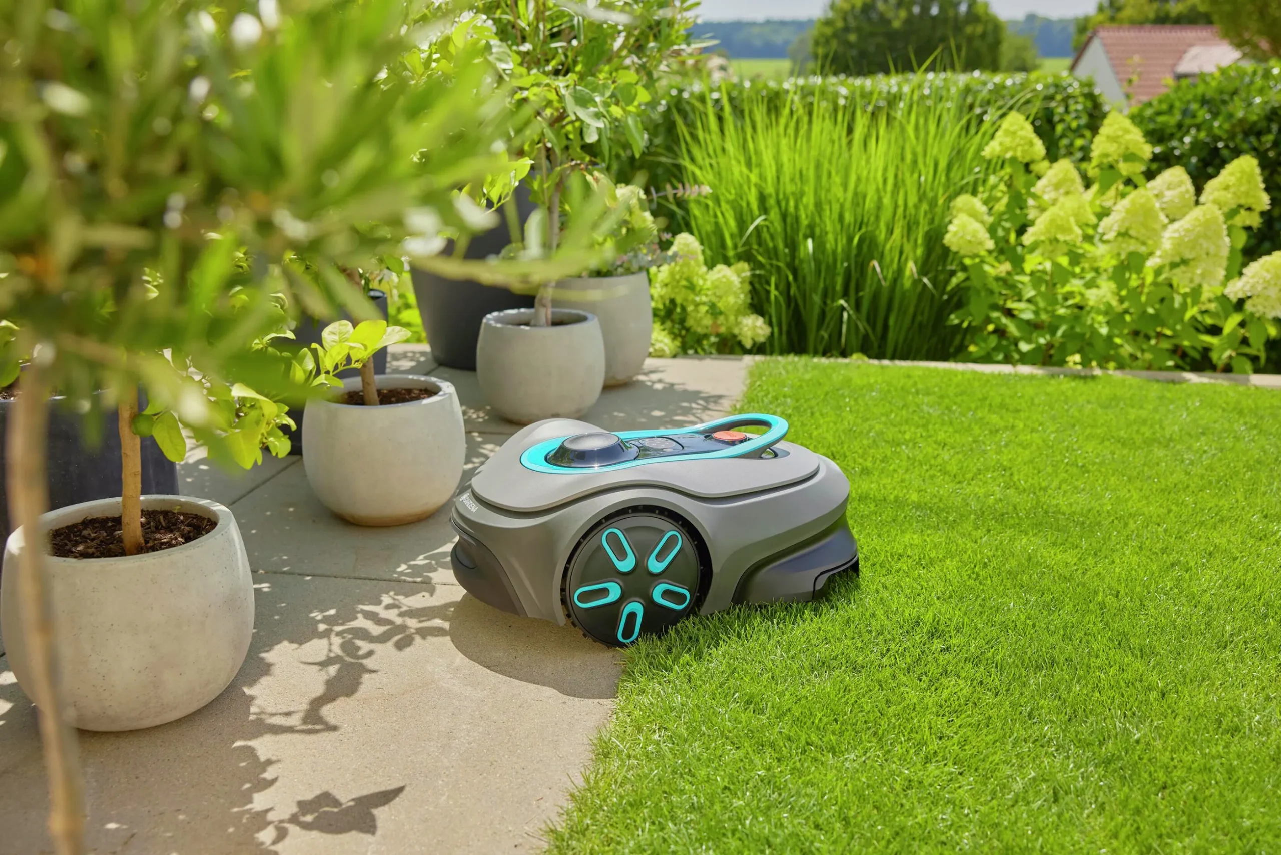 Robotgräsklippare Gardena Smart Sileno Free 1500 Utan slinga