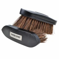 Rotborste Hansbo Sport med naturfiber Svart