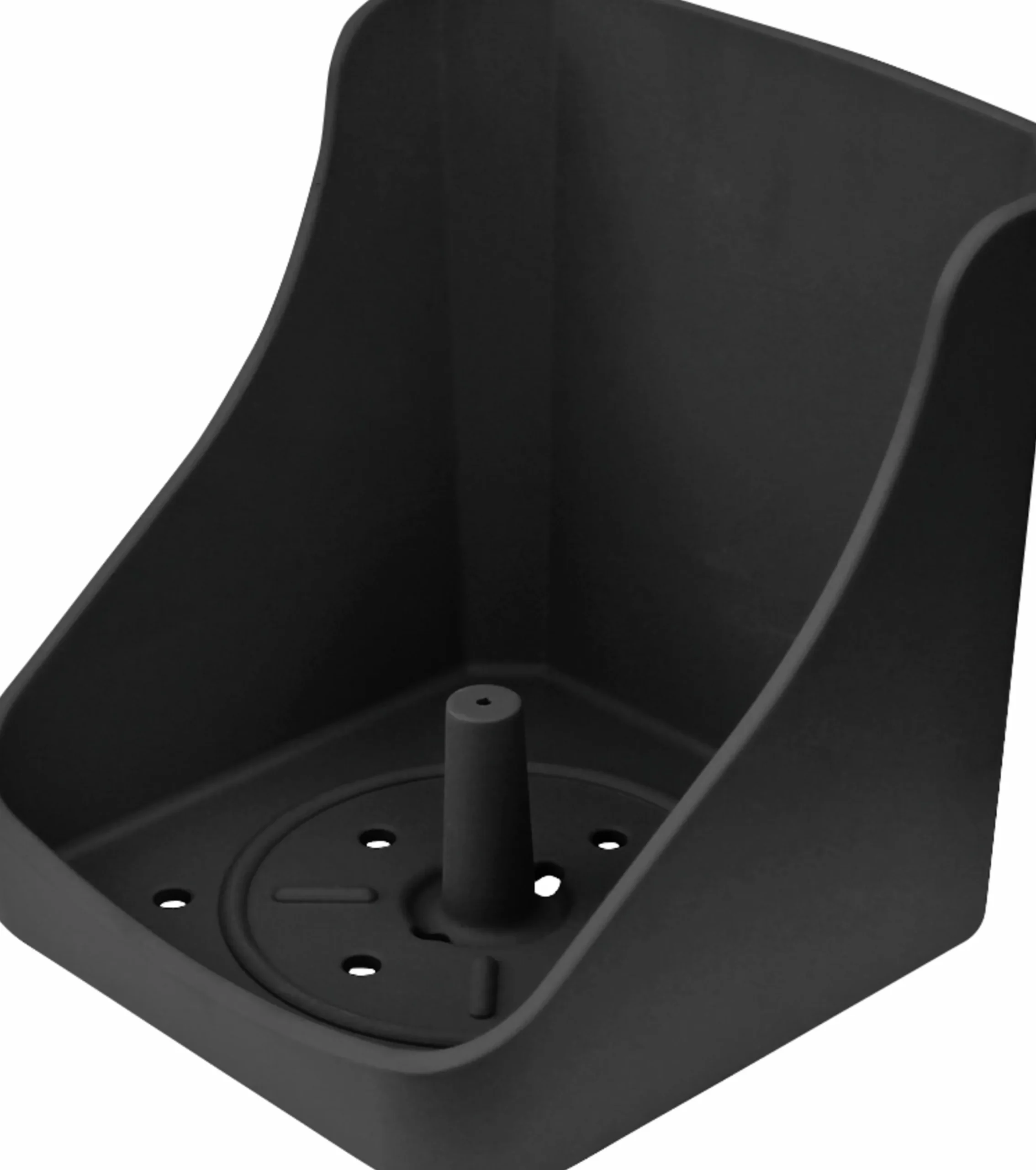 Saltstenshållare V-Plast plast svart 10kg