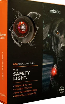Säkerhetslampa Orbiloc Röd