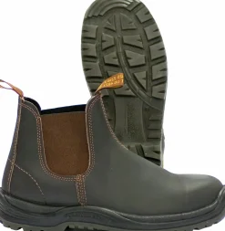 Skyddssko Blundstone #192 med stålhätta Brun 43