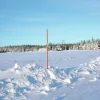 Snökäppar Bergman Plast polypropen orange med reflex 200cm