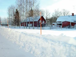 Snökäppar Bergman Plast polypropen orange med reflex 200cm