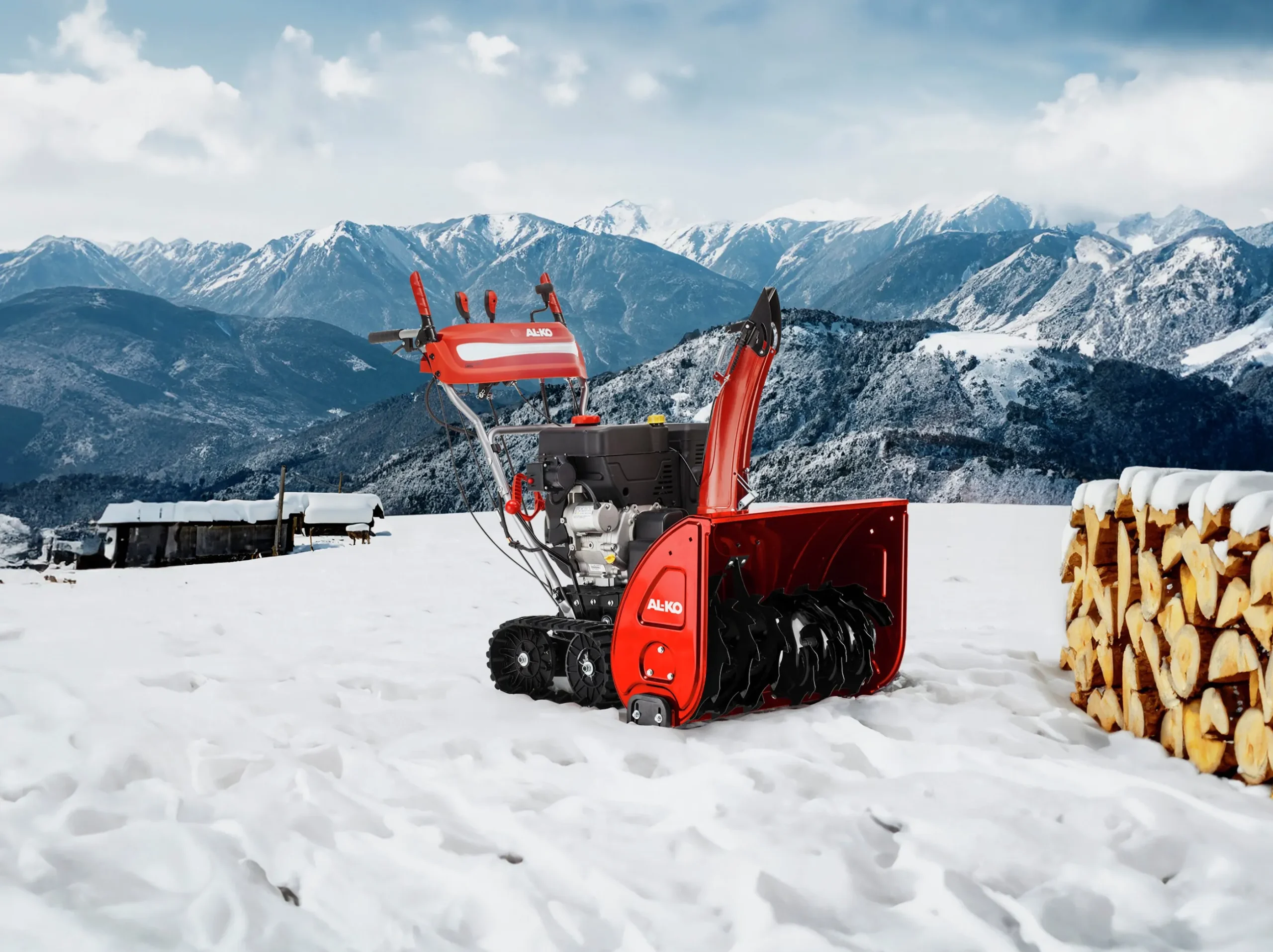 Snöslunga AL-KO Snowline 760.4 TE LED