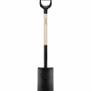 Spade Fiskars Solid Halvrund Stål/trä