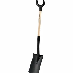 Spade Fiskars Solid Halvrund Stål/trä