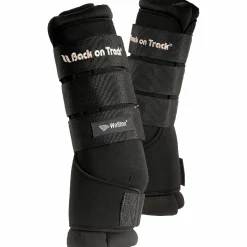 Stallbandage Back on Track Svart XL 2-p