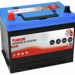 Stängselbatteri Tudor 80Ah 12V