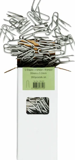 Stängselkrampor Nordic Fence 35x3mm 350-p