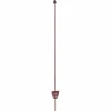 Stängselstolpe Kerbl fjäderstål med toppisolator 103cm
