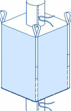 Storsäck Leno 4-öglor 900L 1000kg