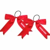Svansrosett Hansbo Sport Röd 15cm 2-p