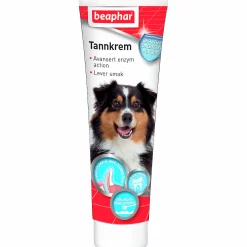 Tandkräm till hund Beaphar med Enzymer Leversmak 100g