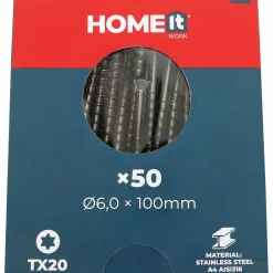 Terrasskruv Millarco HomeIT 6x100mm 50-p