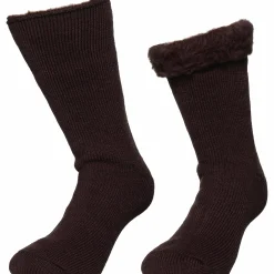 Thermosockor G1880 Unisex Mörkbrun 40/45 1-p