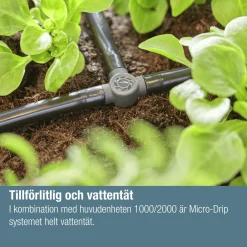 T-koppling Gardena MicroDrip 3/16