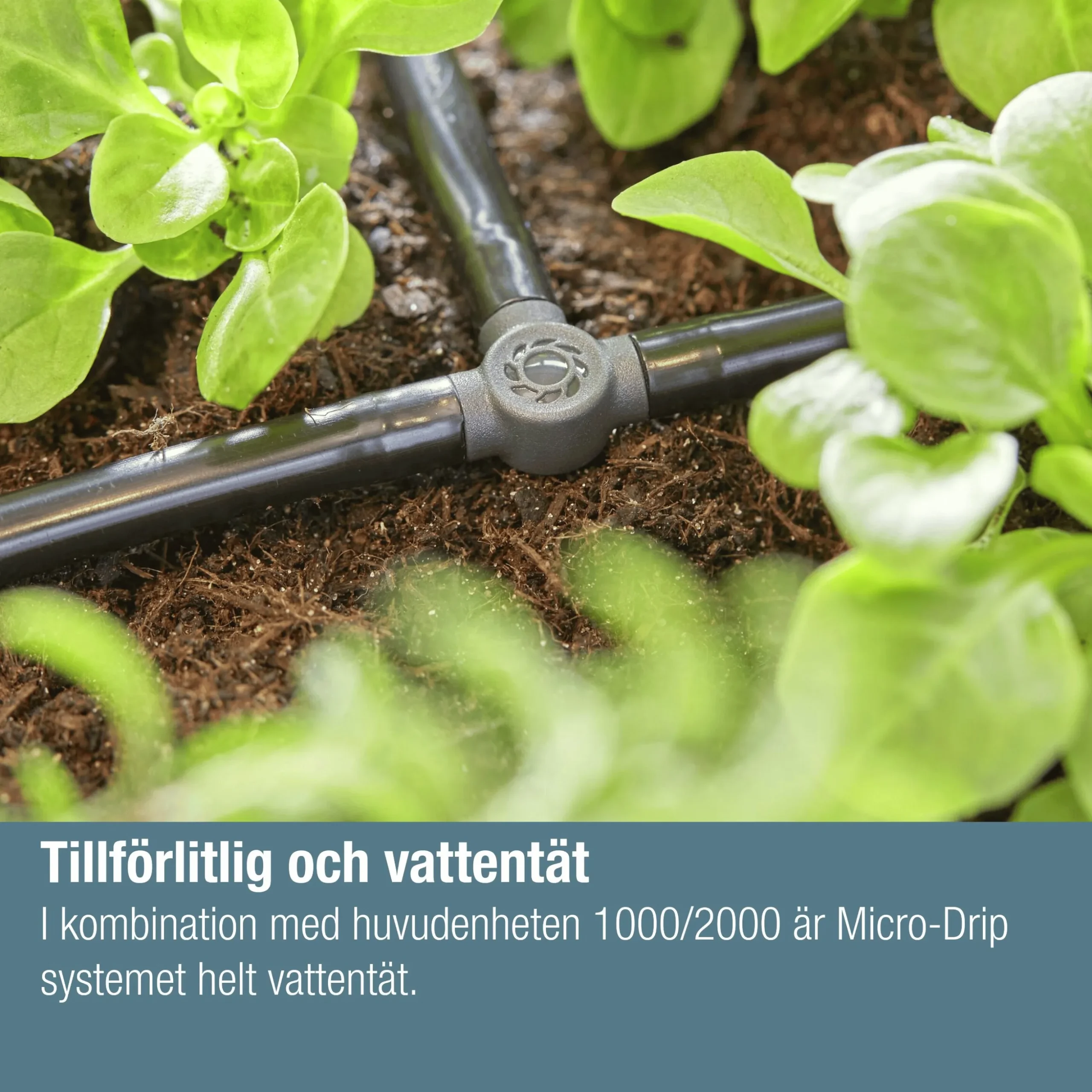 T-koppling Gardena MicroDrip 3/16" 10-p