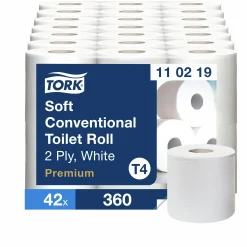 Toalettpapper Tork Mjukt 2-lagers 6 rullar x 50 m (110219)