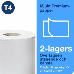 Toalettpapper Tork Mjukt 2-lagers 6 rullar x 50 m (110219)