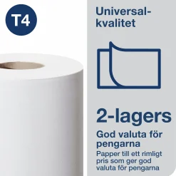 Toalettpapper Tork Universal 2-lagers 6 rullar x 45 m (100777)