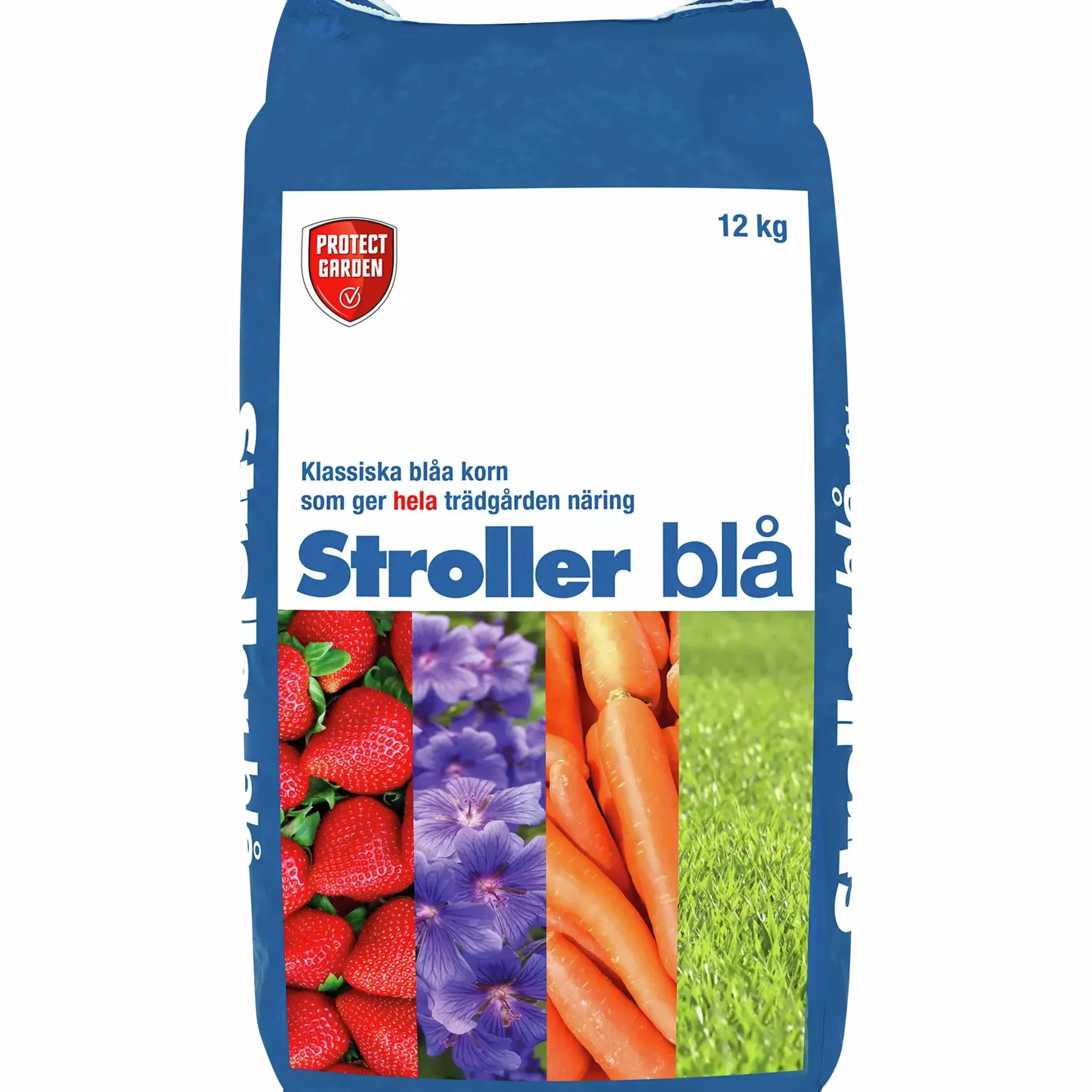 Trädgårdsgödsel Stroller Blå 12kg
