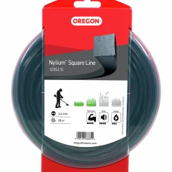 Trimmertråd Oregon Nylium Squareline Ø2,4mmx60m