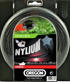 Trimmertråd Oregon Nylium Starline Ø1,3mmx15m